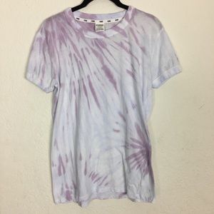 Victoria’s Secret Pink | Purple Tie Dye Tee Medium
